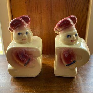Vintage Shawnee Chef Salt and Pepper Shakers